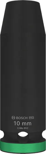 Bosch PRO 衝擊套筒 1/2 英吋 10 毫米深。.