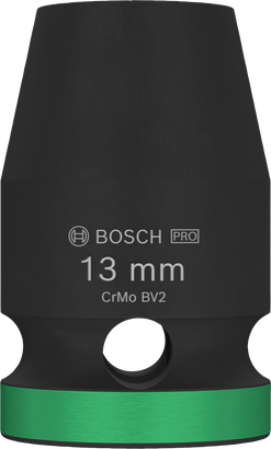 Bosch衝擊套筒 13 毫米，附 1/2 英吋驅動器。.