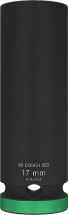 Bosch PRO 衝擊套筒 1/2" 17 毫米深。.