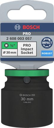 Bosch PRO 衝擊套筒 1/2 英吋 30 毫米。.