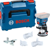 Bosch 18V-8 無線路由器，附外殼和配件。