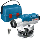 Bosch 32 D 光學水平儀，附手提箱。.