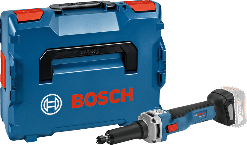 Bosch 18V-23 L 直磨機，附外殼。.