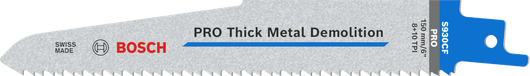 Bosch PRO 厚金屬拆除 S930CF 刀片，微刃。.