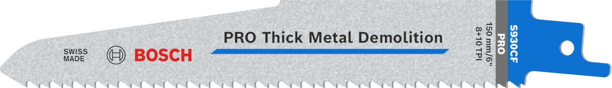 Bosch PRO 厚金屬拆除 S930CF 刀片,微刃。.