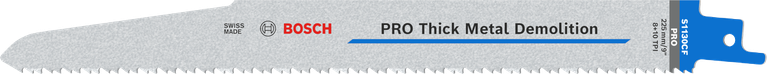 Bosch PRO 厚金屬拆除 S1130CF 鋸片。.