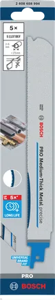 Bosch PRO 中厚金屬 S1137BEF 刀片 5 件.