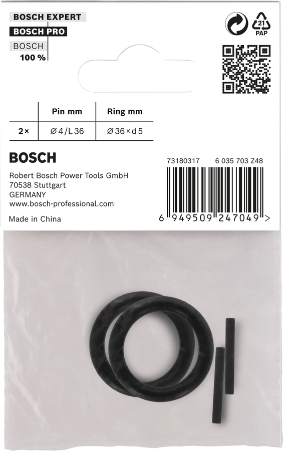 適用於 PRO Impact 抗衝擊套筒的固定鐶和固定銷套件