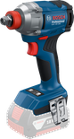 帶有 18V 插槽的Bosch GDX 18V-285 無線衝擊起子。.