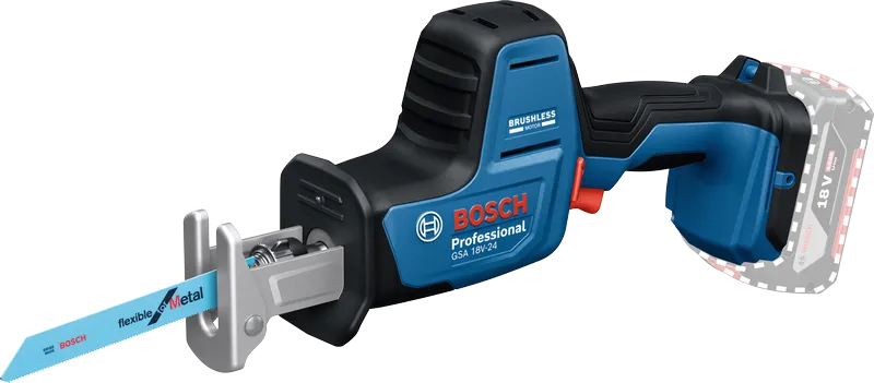 Bosch 18V-24 往復鋸，用於金屬切割.