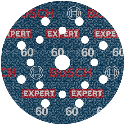 EXPERT O780 箔砂磨砂輪片,125 mm,G60 BoschEXPERT O780 箔砂輪片 125 毫米 粒度 60。