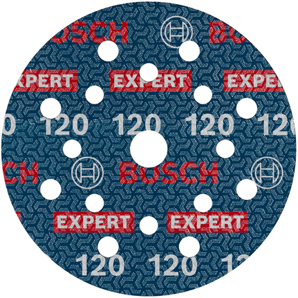 EXPERT O780 箔砂磨砂輪片,125 mm,G120 BoschEXPERT O780 箔砂輪片 125 毫米 粒度 120。