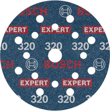 EXPERT O780 箔砂磨砂輪片,125 mm,G320 BoschEXPERT O780 箔砂輪片 125 毫米 粒度 320。