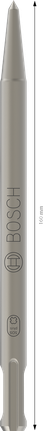 適用於旋轉錘的Bosch SDS plus-4C 尖頭鑿子 160 毫米。.