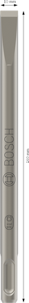 Bosch PRO SDS plus-4C 160mm 平鑿，10mm 刃。.