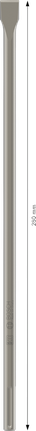 Bosch PRO SDS max-4C 尖鑿，280 毫米長.