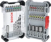 Bosch35 件超硬螺絲起子和 HSS 鑽頭套裝。.