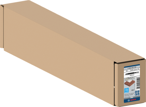 Bosch PRO SDS plus-4C 尖頭鑿套裝 160 毫米 10 件.