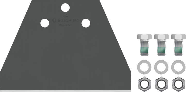 Bosch PRO SDS plus 地板刮刀替換套裝，130 毫米。.