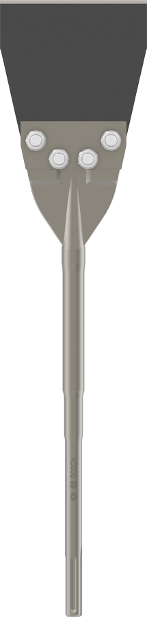Bosch SDS max 地板刮刀，邊緣長度為 152 mm。.