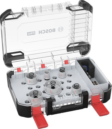 Bosch PRO 鈑金 PC Plus 孔鋸套裝，8 件。.