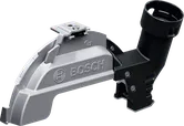 適用於大型角磨機的BoschGDE 180-CG 系統配件。