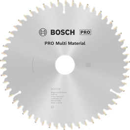 Bosch PRO 多材質圓鋸片，54 齒。.
