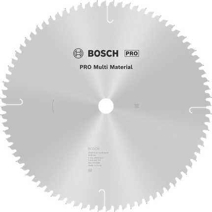 PRO Multi Material 圓鋸片,355 x 3 x 25.4 mm PRO Multi Material 圓鋸片,355 x 3 x 25.4 mm