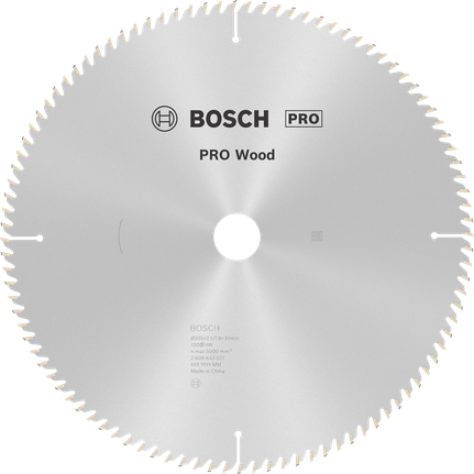 PRO Wood 木工圓鋸片,305 x 2.5 x 30 mm PRO Wood 木工圓鋸片,305 x 2.5 x 30 mm