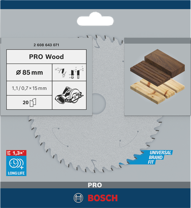 PRO Wood 木工圓鋸片