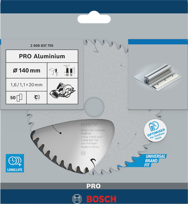 PRO Aluminium cordless 專業款鋁材圓鋸片