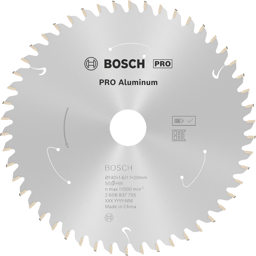 PRO Aluminium cordless 專業款鋁材圓鋸片