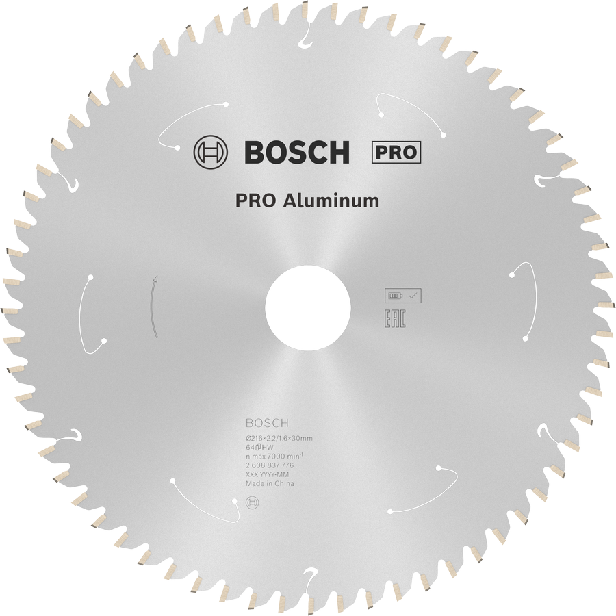 PRO Aluminium cordless 專業款鋁材圓鋸片