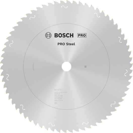PRO Steel 鋼材圓鋸片 Bosch鋼製圓鋸片 T66,用於金屬切割.