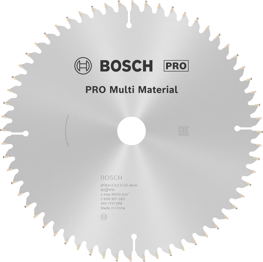 PRO Multi Material 專業款充電式多材質圓鋸片
