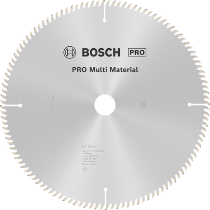 PRO Multi Material 圓鋸片,254 x 2.7 x 25.4 mm,T120 PRO Multi Material 圓鋸片,254 x 2.7 x 25.4 mm,T120