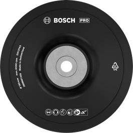 Bosch軟質背墊 180 mm M14 用於拋光。