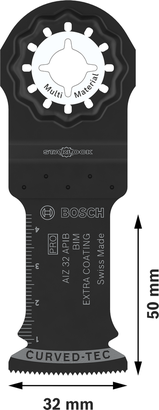 Bosch PRO AIZ 32 APIB 切入式刀片，32x50 mm。