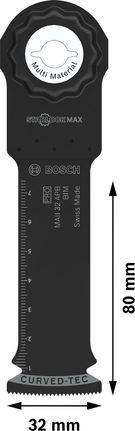 Bosch PRO MAII 32 APB 多功能刀片，32x80 毫米。.