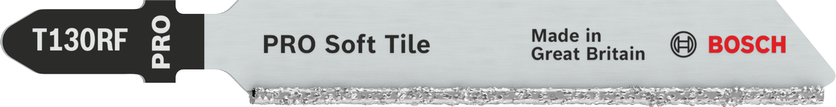 Bosch Soft Tile T130RF 拼圖鋸刀片,適用於軟陶瓷。.