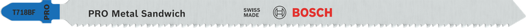 Bosch Metal Sandwich T718BF 金屬曲線鋸刀片。.