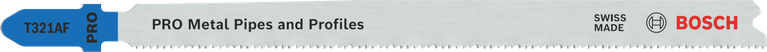 適用於金屬管路和型材的BoschT321AF 曲線鋸鋸條。.