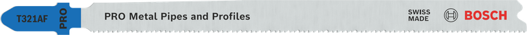 Bosch PRO 金屬管道和型材 T321AF 曲線鋸刀片。.