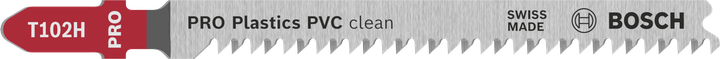 Bosch PRO Plastics PVC 清潔 T102H 曲線鋸刀片。.