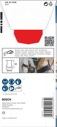 Bosch AIZ 32 APIB 切入式刀片 32×50mm.