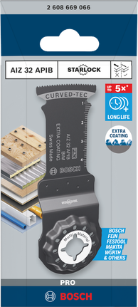 Bosch PRO AIZ 32 APIB 3/8 吋切入刀片。.