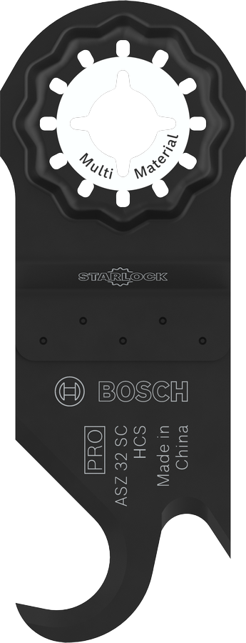 適用於多種材料的Bosch PRO ASZ 32 SC 多功能刀片。.