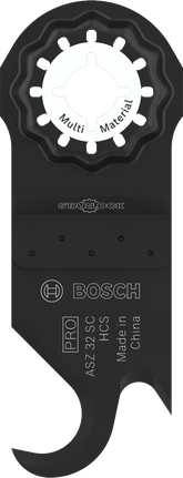 適用於多種材料的Bosch PRO ASZ 32 SC 多功能刀片。.