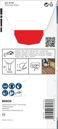 Bosch PRO ALI 12 SC 多功能刀片 1-1/8 英吋 x 4 毫米。.