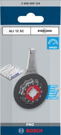 Bosch PRO ALI 12 SC 4 x 12 毫米多功能刀片。.